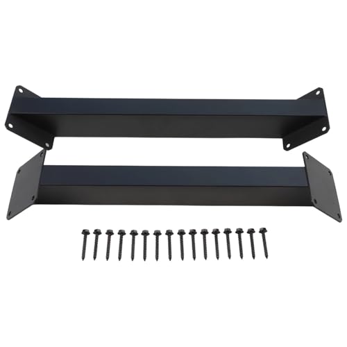2 soportes de soporte de ángulo de 45 grados para kit de pérgola, conector de acero resistente con tornillos, soportes de soporte para cenadores, cubiertas, cabinas y estructuras de madera