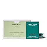 Peep Club Soothing Coconut Eye Balm Wipes – Optometrist Formulated, Tea Tree Oil Free, Eye Makeup Remover Wipes, Sensitive Eyes, Cleansing, Nourishing, Coconut Oil, Chamomile, Cureberry, 30 Pack