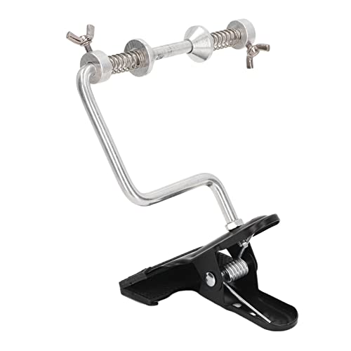 HERCHR Fishing Line Winder, Aluminum Alloy Adjustable Fishing Line Spooler Hand Crank Tackle Fishing Line Spooling Station System with Clamp