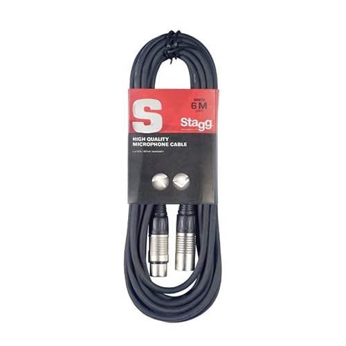 Stagg 20ft. Standard Mic Cable - XLR / XLR