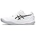 ASICS Men's Gel-Resolution 9 Tennis Shoes, 10, White/Black