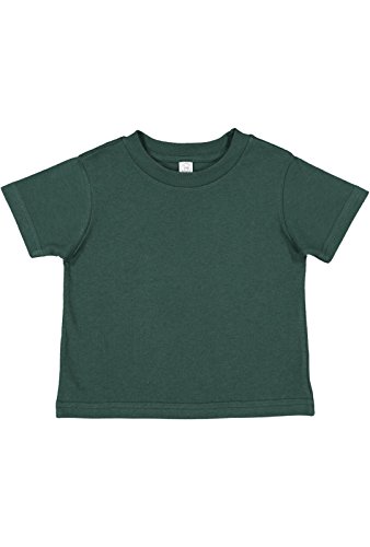 Rabbit Skins Infant Fine Jersey Tee 6M Forest