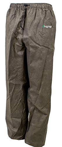 FROGG TOGGS Men's Classic Pro Action Waterproof Breathable Rain Pant, Stone, XL