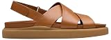 Clarks Aristella Sun Womens Tan Leather, 8