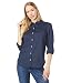 Produktbild Tommy Hilfiger Button-Down-Shirts für Damen, lässige Oberteile, Kapitän des Himmels (Sky Captain), XX-Large