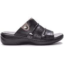 Propet Womens Gertie Cut-Outs Slide Casual Sandals Casual Low Heel 1-2" - Green