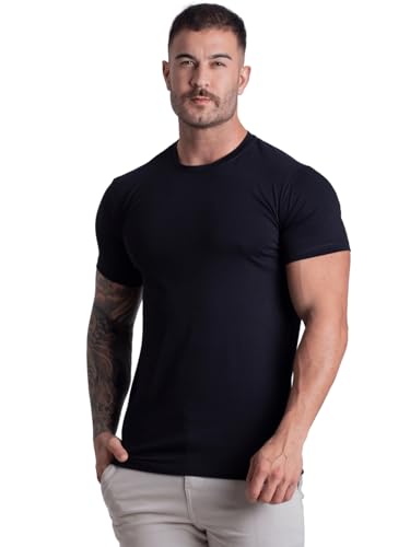 Camiseta Com Elastano Algodao Egipcio Masculina Camisa Egipcia Importada