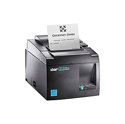 Star Micronics TSP143IIIU Gry US Direct Thermal Printer - Monochrome - Desktop - Receipt Print - 2.83" Print Width - 0.5 Second Mono - 203 dpi - USB - Receipt - 3.27" Roll (Renewed)