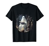 Photo Gallery gothic halloween dark academia ghost lettura libro e candela maglietta Photo Gallery gothic halloween dark academia ghost lettura libro e candela maglietta