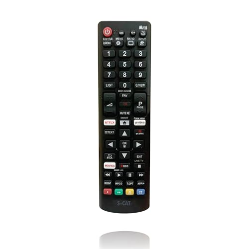 Image of S-CAT Compatible with Lg Smart Tv Remote Control AKB75095303 Universal Suitable for LED OLED LCD UHD Plasma Android Television (in case of Any Issues, Contact Customer Care)
