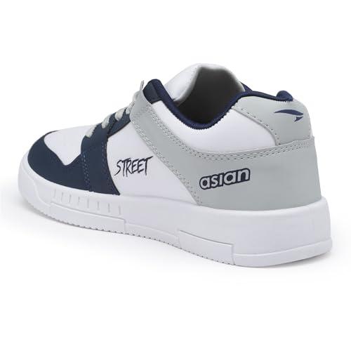 ASIAN TARZAN-04 Men's Casual Sneaker Shoes with Synthetic Upper, Lightweight Lace-Up Shoes for Men's & Boy's