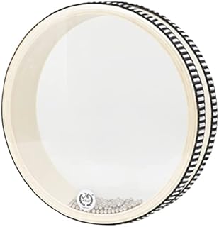 EXCEART Sea Wave Drum Wave Bead Ocean Drum Transparent Wood Sea Sound Musical Instrument Percussion Shaking Toy for Kids