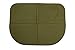 Hubertus Cuscino pieghevole termico, per la caccia e il tempo libero, colore verde, 39 x 30 x 1 cm