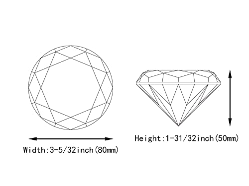 Fermacarte,JINGDI Grande diamante,Fermacarte di