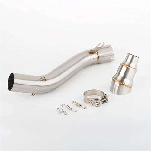Tuyau d'échappement slip-on résistant aux fuites de gaz, raccord 63mm pour Honda CB650 et CBR650