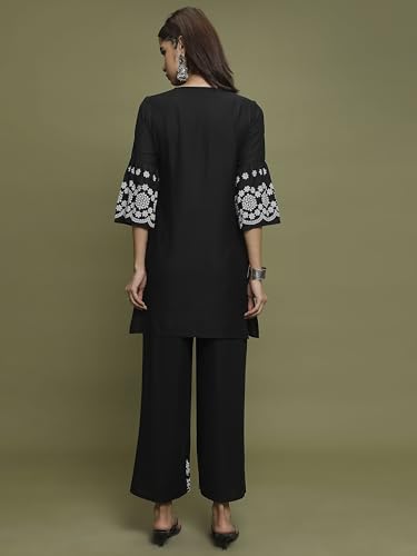 Image of Vishudh Women's Kurta | Regular Fit | Trendy Ethnic Top for Everyday Comfort