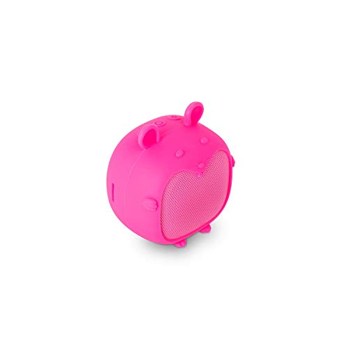 SPC Sound Pups – Altavoz Bluetooth para niños con forma de ratoncito, 3 horas de reproducción y...