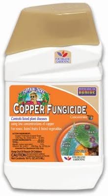 8116 Captain Jack's Copper Fungicide Organic Gardening Mildew, Blight & Disease Control, 16 oz. Conc - Quantity 6