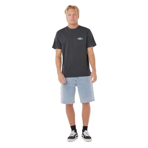 T-shirt Rip Curl Legacy XS haut manches courtes homme coton léger - 4