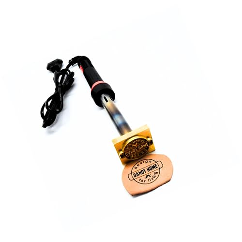 Timbro Clichè per Marcatura a Caldo di: Cuoio, Pelle, Legno, Alimenti, Ghiaccio (50x25 mm.)