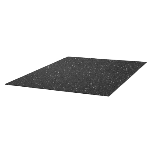 Image of VEVOR 0.4Inch 48sq.ft 12 Tiles Gym Flooring for Home Gym, Rubber Top with High Density EVA Foam, 24 x 24In Gym Floor Exercise Equipment Mats, Interlocking Gym Mats, Puzzle Workout Mats, Black & Gray | Rubber Top with High Density EVA Foam, Lightweight Gym Floor Exercise Mats, Interlocking Puzzle Workout Mats, Black & Gray