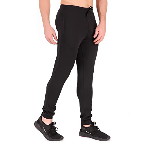 Image of NEXSTEP Men's Regular Fit Track Pants with Zipper Pockets