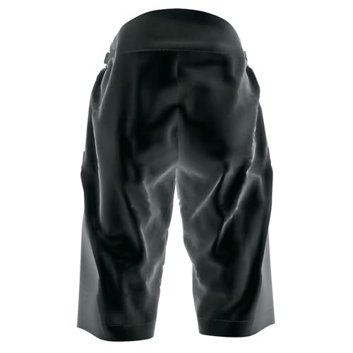 SKS Germany MTB Shorts Unisex M Dots (Quick Drying Material, Abrasion-Resistant, Straight Fit, Adjustable Waist Straps, Zip Pockets)