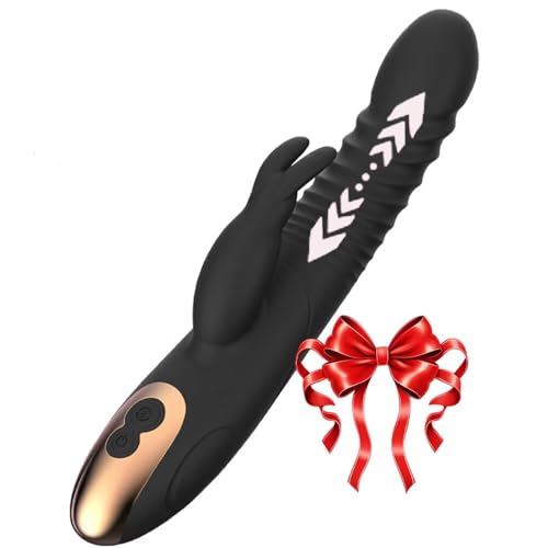 2026 New Dual Head Adult Tools for Women Today Set 8 Powerful Modes Silent Silicone Waterproof Quiet Men and Female Women Toys Gifts for Women and Your Girl Lady Black