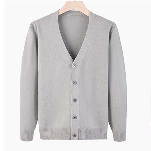 Men's Cardigan Sweaters Casual Long Sleeve V-Neck Knitted Sweaters Cable Knit Ribbed Button Cardigans4