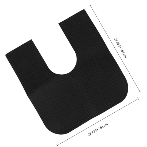 Alfombrilla lavable en forma de U con base protectora de suelo para baño 3