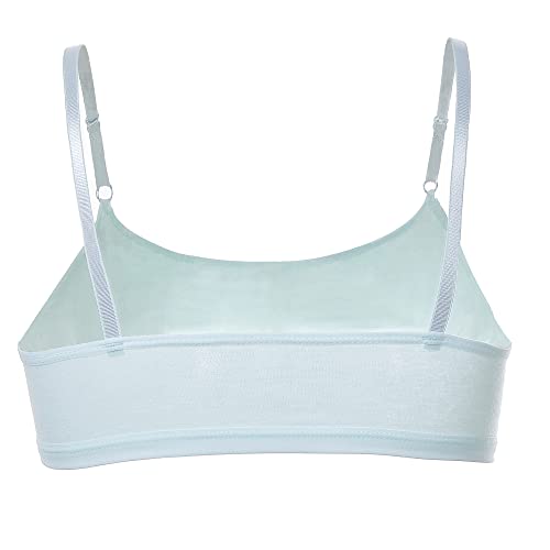 Girls Training Bra -4-8 PCS Girl Cotton Bra Crop Cami Training Bras for Girls with Adjustable Straps2