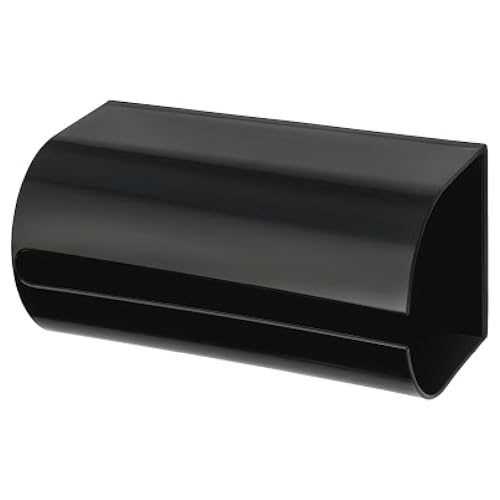 Like-it Mag-On 8038 Kitchen Laundry Magnetic Storage Strong Magnet Paper Holder Black Stick to Refrigerator