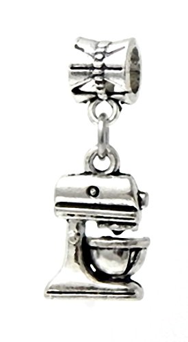 Dangle Kitchen Mixer Charm Bead for Charms Bracelets