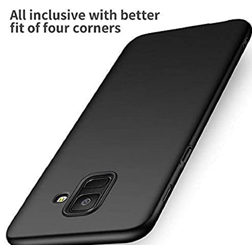 Image of Mobile Back Cover Case for Samsung Galaxy J2 Core, Sm-J260Y /Ds, Sm-J260G /Ds (Silicone Case|CameraProtection|Black SC1510)