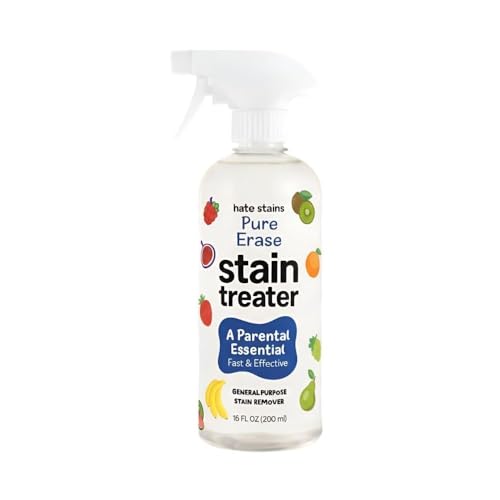 Pure Erase Instant Cloth Stain Remover Fabric Spray (200 ml) for Ink, Food, Coffee, Pen, Oil, Grease | Safe on All Fabrics | All in One Fabric Cleaner for Cotton, Denim, Sofa, Carpet