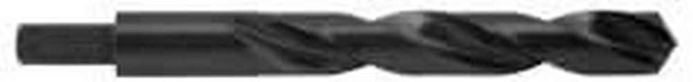 TIVOLY 11437841600 - Broche métal HSS T/rectifiée manche cylindrique réduit courte Pointe en croix diamètre 16 mm longueur 178 mm manche abaissé 12 mm