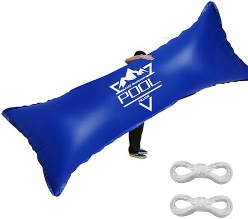 Pool Pillows for Above Ground Pools 15’x4′ Winter Pool Cover Air Pillow Heavy-Duty Cold-Resistant Ice Equalizer Swimming Pool Balloon Pillow Winter Closing Kit Winterizer Inflatable Bubble Winterizing