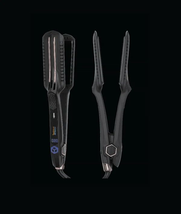 Plancha para pelo CROC BUMBEE Dual Pico 1.6 pulg miniatura 3