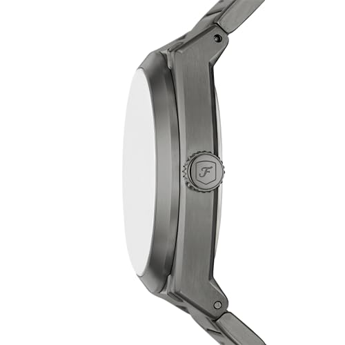 Image of Fossil Men's Everett Quartz Stainless Steel Watch, Three-Hand Watch for Men