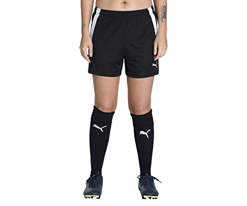 Image of Puma Womens teamLIGA Shorts W, Black-White, 2XS (70493603)