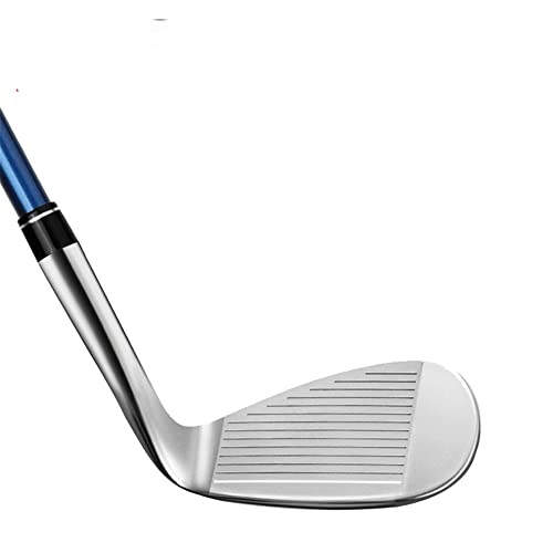 Praworęczny Junior Sand Wedge Golf Club Ages 3-12 Lekki wał węglowy Ze stali nierdzewnej Head 56 Loft Regular Flex Blue Pink dla dzieci Chłopcy Dziewczyny Uczące się umiejętności Sporty na świeżym pow
