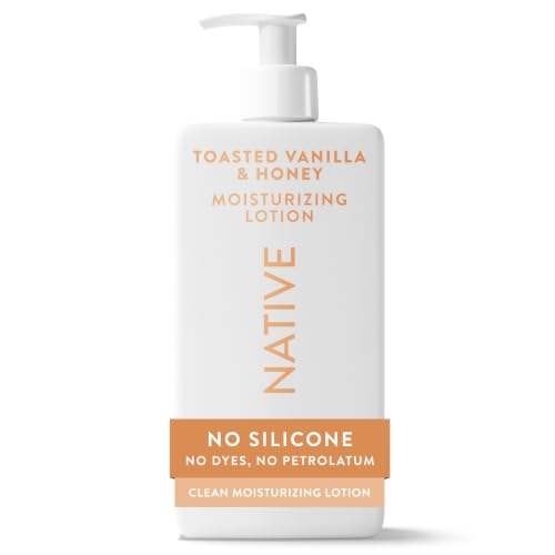 Native Moisturizing Body Lotion Contains Naturally Derived Plant-Based Moisturizers for Women and Men | Restores Dry Skin, Toasted Vanilla &amp; Honey, 16.5 fl oz