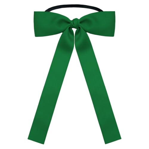 Image of LJBFNN Western Ties for Men Women, Black Clip on Ribbon Bow Tie, Pre-Tied Colonel String Tie for Party Shirt Uniform Wedding