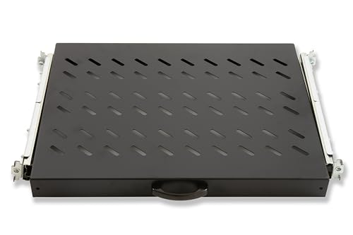 UNIVERSAL RACK RACK UTRUSTNING PÅ TELESKOPISKA BINÄRA 1 ENHET SVART 370 0MM.