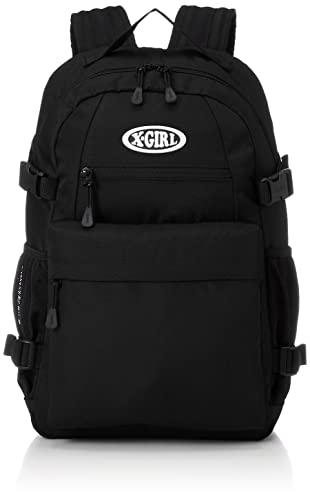 バッグ OVAL LOGO BACKPACK レディース BLACK