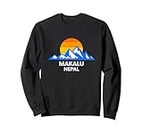 Makalu, Nepal Mountains, Miking, Campinganlage Sweatshirt