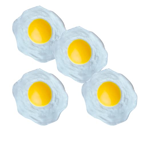 TOYANDONA 4 Unids Huevos Fritos Ventilación Juguete Discompresión Toys Simulación Huevos Fritos Ventas de Vent...