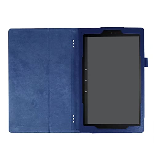 ^ubgPCP[X Kindle Firê߂̃eNX`U[^ubgP[X HD7i2015/2017jXȐ܂肽݃X^htHIveN^[ϏՌh~??obNJo[ obNP[XJo[ (Color : Dark blue)