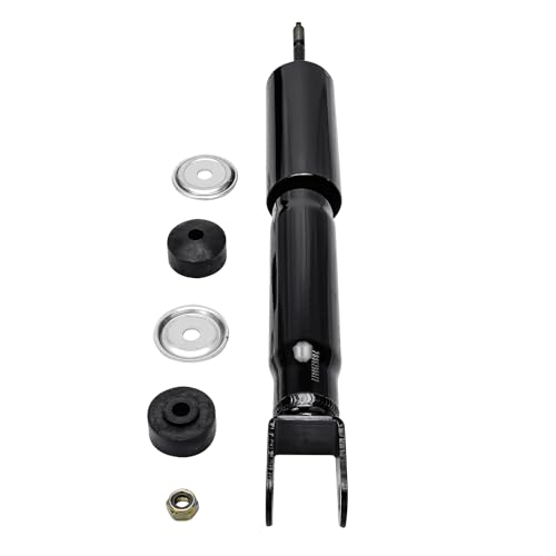 Image of Detroit Axle - Front 2pc Shock Absorbers for GMC Chevy Suburban Avalanche Yukon XL Express Savana 1500, Tahoe Express 2500 2 Shock Absorbers Assembly Replacement