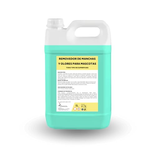 Limpiador de Manchas y Olores para Mascotas - 5L |